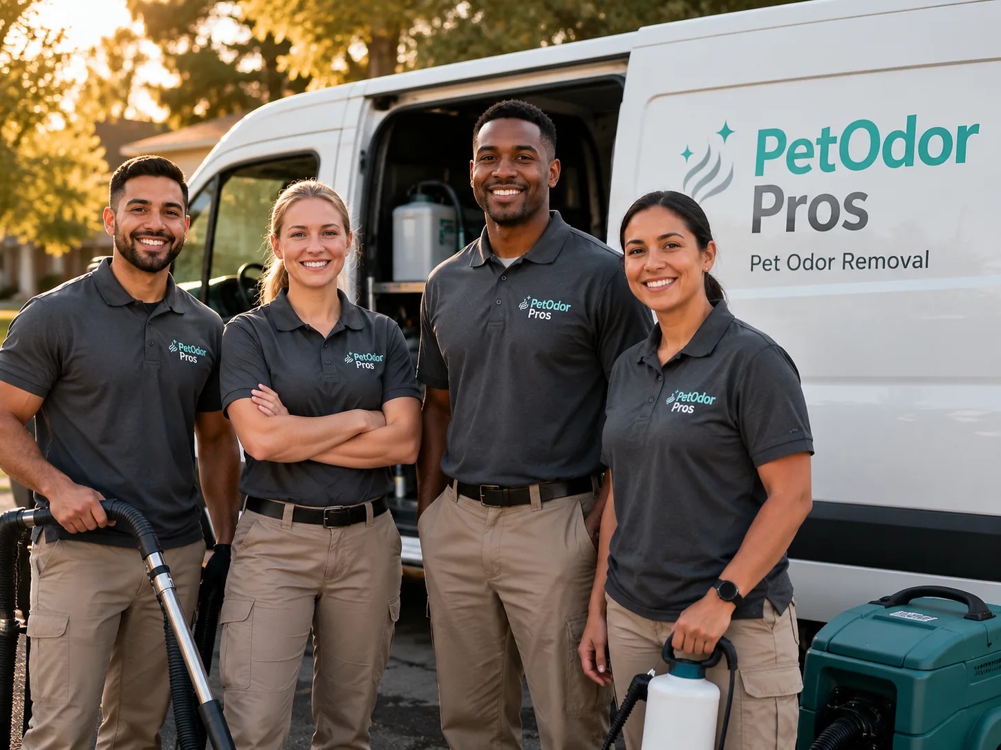 Pet Odor Removal team serving Burnham, ME